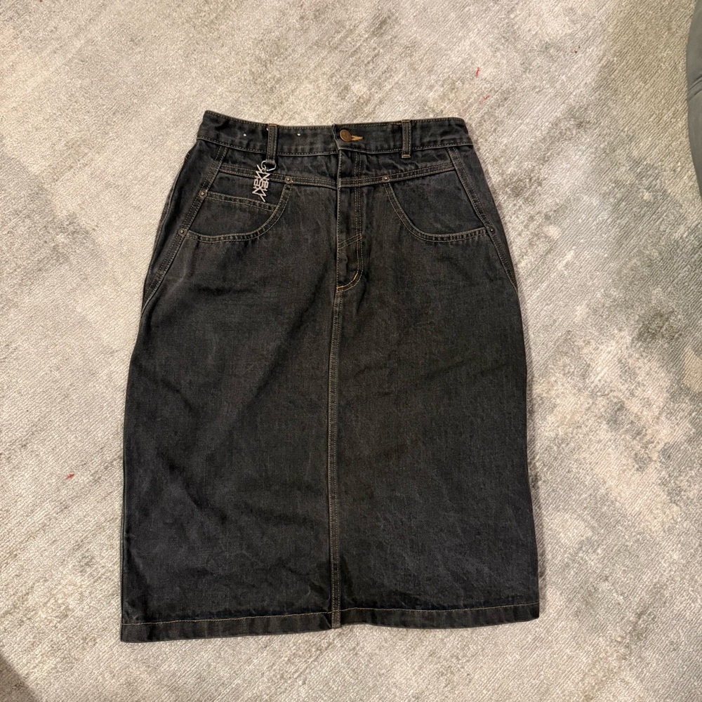 Vintage NEW MAN jean skirt